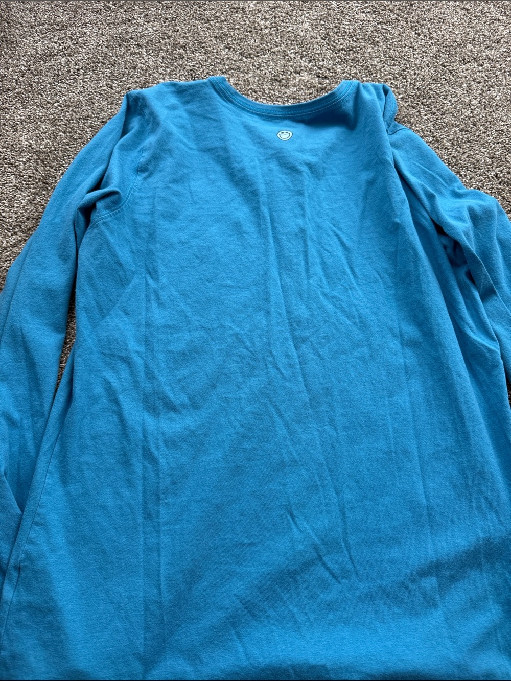 Life Is Good Tan/Burgundy/blue Graphic Long  Tee - Picture 12 of 15